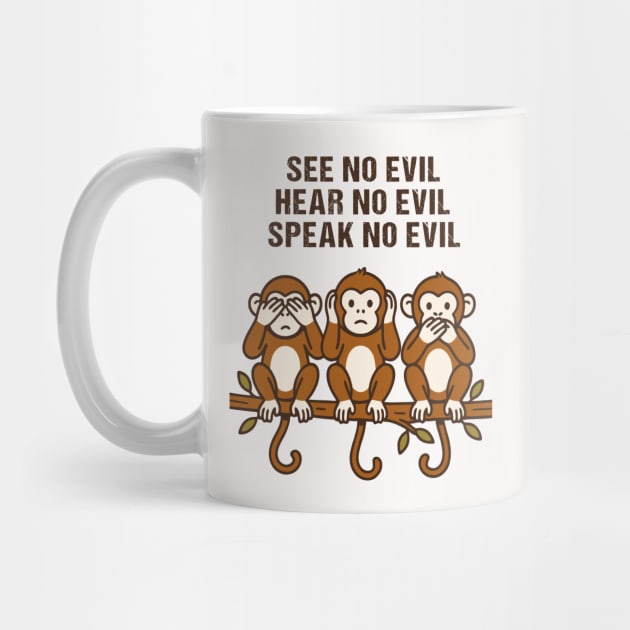 See No Evil, Hear No Evil, Speak No Evil by CreativeSage